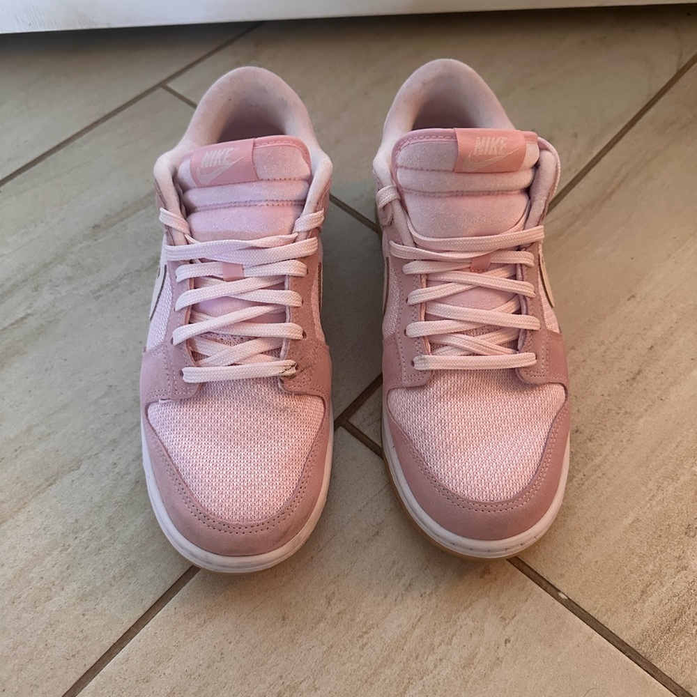 Nike Pink Teddy Bear Low Dunks